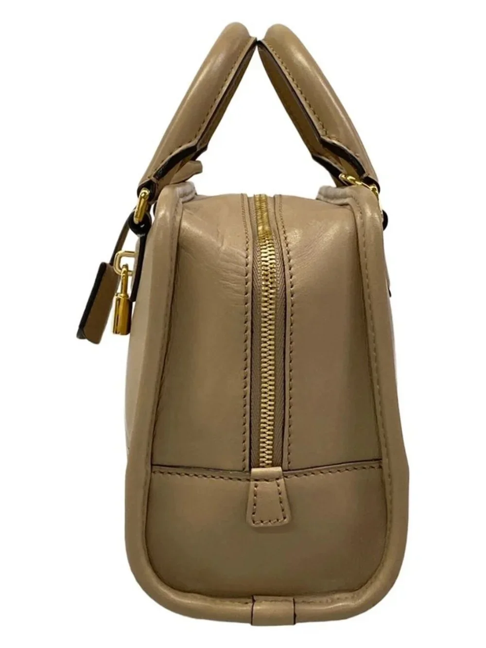 LOEWE Amazona 23 352.39.H71 Beige Leather Handbag